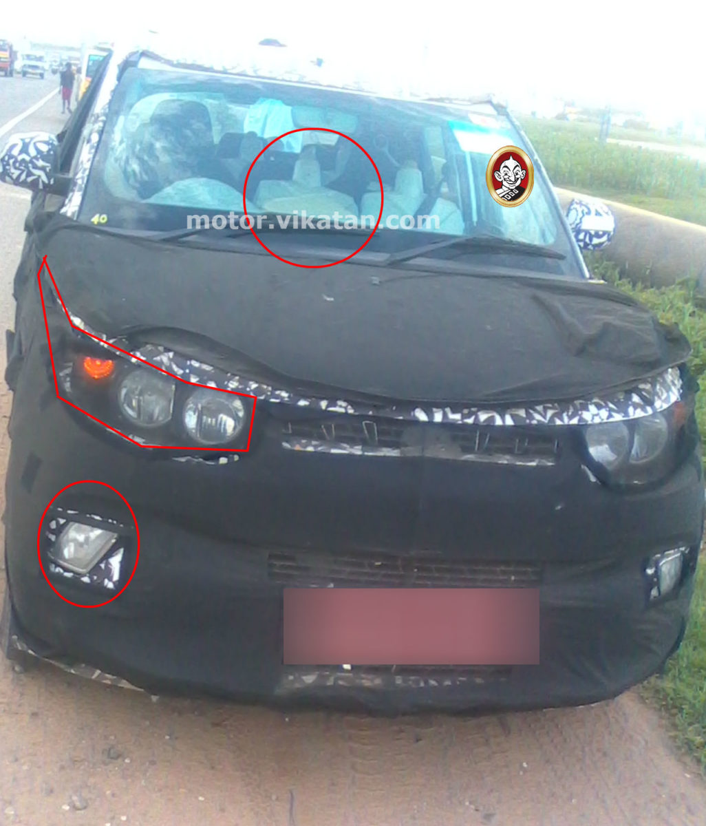 Mahindra S front seats Spy Images