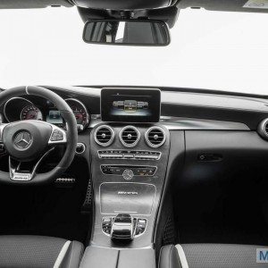 Mercedes Benz C AMG Estate Interior Paris Motor Show Launch