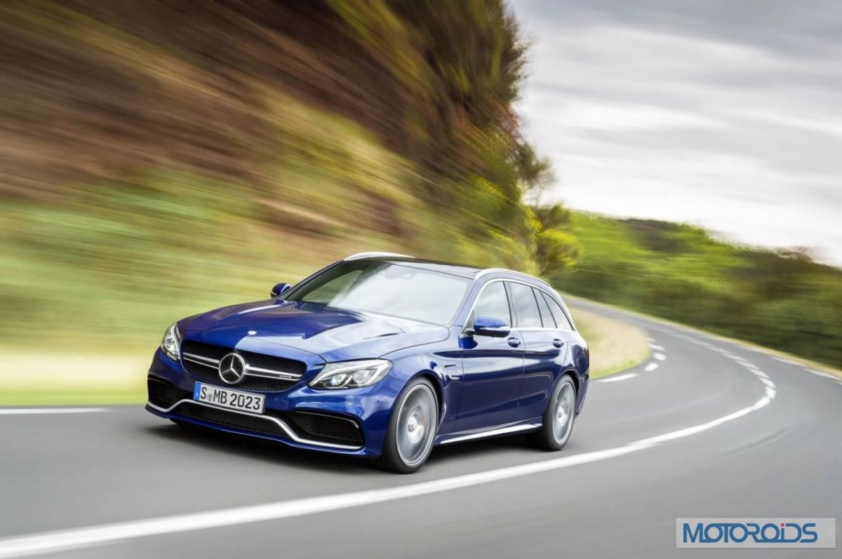 Mercedes Benz C AMG Estate Paris Motor Show Launch