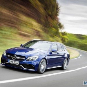 Mercedes Benz C AMG Estate Paris Motor Show Launch