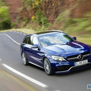 Mercedes Benz C AMG Estate Paris Motor Show Launch