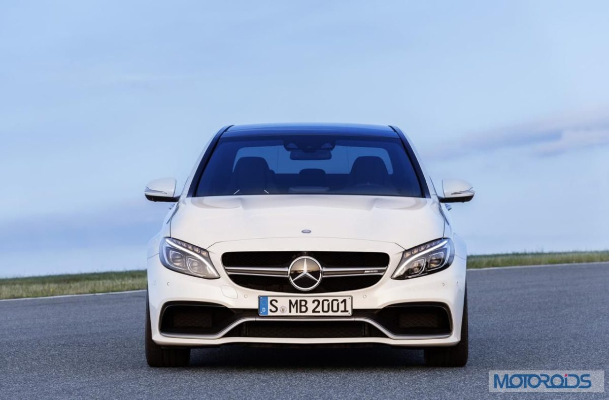 Mercedes Benz C AMG Saloon Paris Motor Show Launch