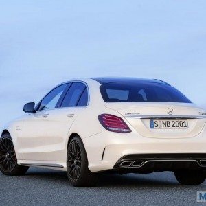 Mercedes Benz C AMG Saloon Paris Motor Show Launch