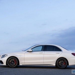 Mercedes Benz C AMG Saloon Paris Motor Show Launch