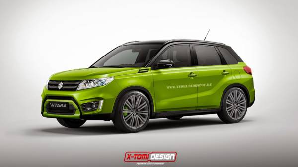 Suzuki Vitara SUV gets Rendered in Sports guise (1)