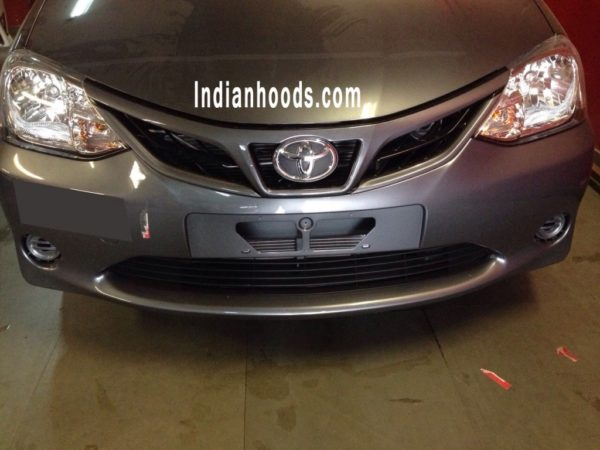 Toyota Etios facelift grille