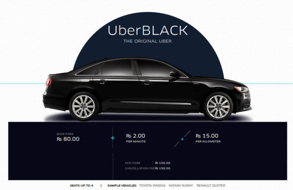 Uber Pune Car Fleet