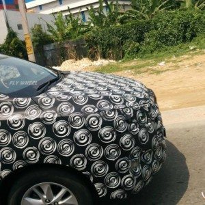 Upcoming Toyota Innova Spied