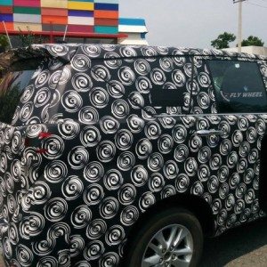 Upcoming Toyota Innova Spied