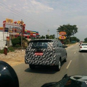 Upcoming Toyota Innova Spied