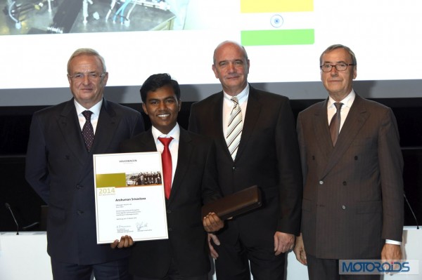 Volkswagen Best Apprentice Award_Anshuman Srivastava_1