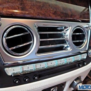 Rolls Royce Ghost Series II India Launch AC Vents