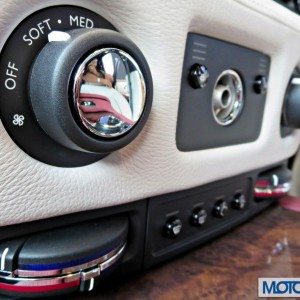 Rolls Royce Ghost Series II India Launch Climate Control Switches