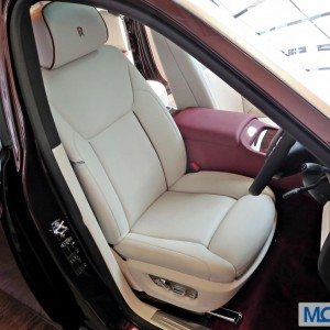 Rolls Royce Ghost Series II India Launch Driver Seat