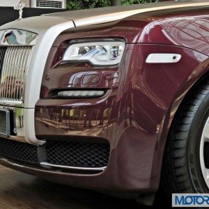 Rolls Royce Ghost Series II India Launch Headlight Turn Indicators