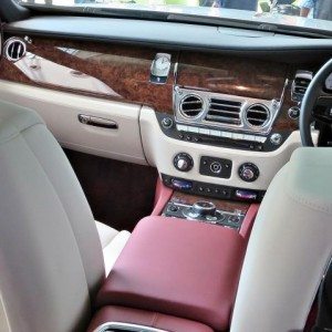 Rolls Royce Ghost Series II India Launch Interior Displays