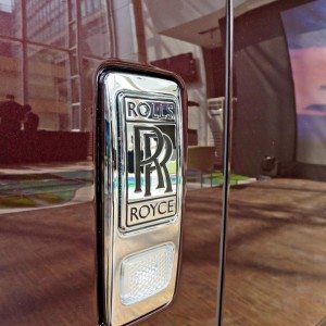 Rolls Royce Ghost Series II India Launch RR Logo