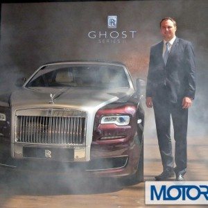 Rolls Royce Ghost Series II India Launch Sharad Kachalia and Sven Ritter