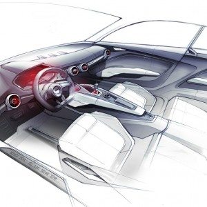 Audi Q Concept interior