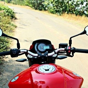 Benelli BNi rider view