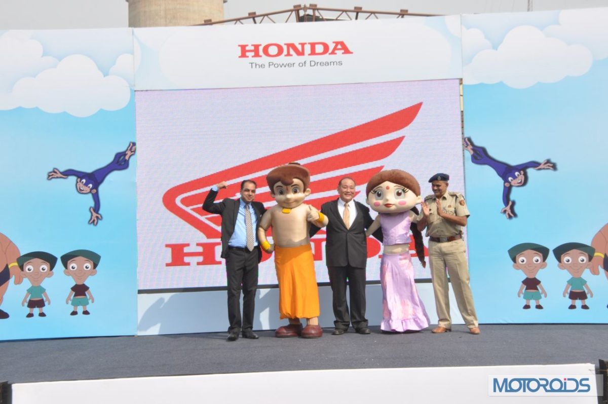 Honda brings Chhota Bheem and Chutki promotes road safety among children