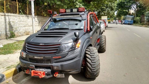 Intrepid a XUV500 based remorseless, unabashed brawn (4)