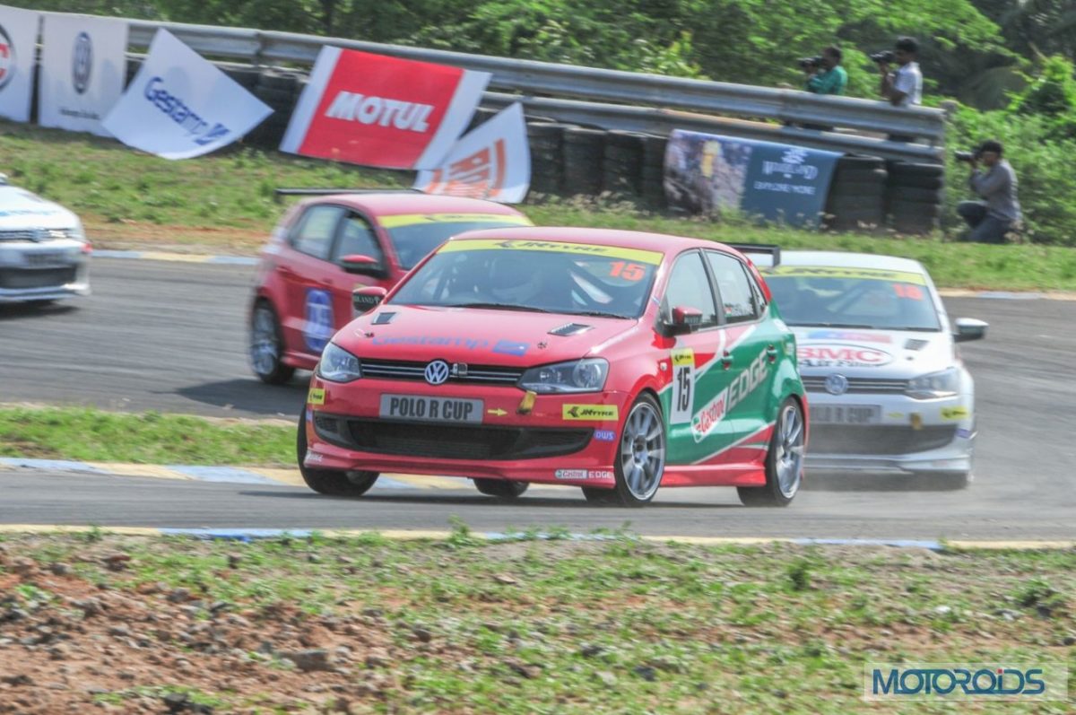 JK Tyre Championship Angad Singh leads Anindith Reddy