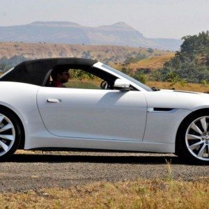 Jaguar F Type V S Convertible roof