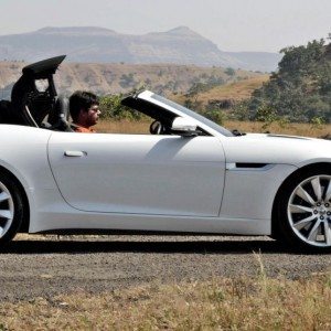 Jaguar F Type V S Convertible roof