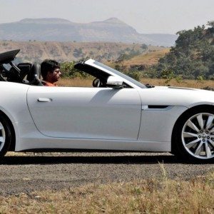 Jaguar F Type V S Convertible roof