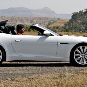 Jaguar F Type V S Convertible roof