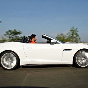 Jaguar F Type V S side