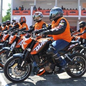 KTM orange day