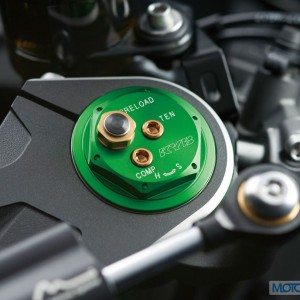 Kawasaki Ninja H Official Image  Front Adjuster