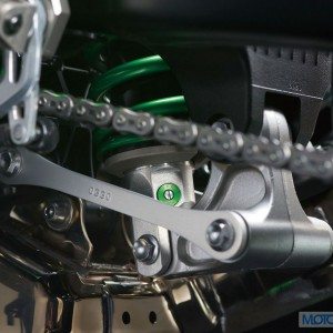 Kawasaki Ninja H Official Image  Rear Shock