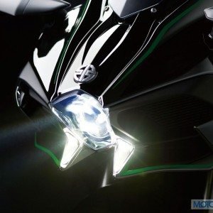 Kawasaki Ninja H Official Image  Headlamp