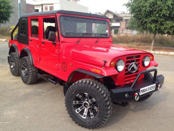 Mahindra Thar based DESI 6X6 (9)