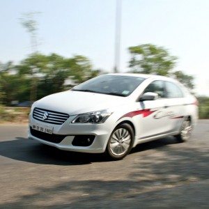 Maruti Suzuki Ciaz action