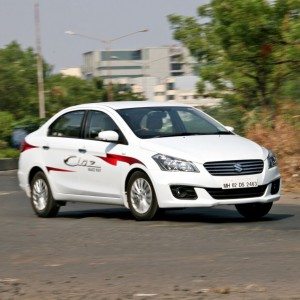 Maruti Suzuki Ciaz action