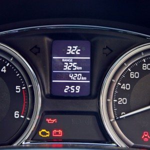 Maruti Suzuki Ciaz instrument console