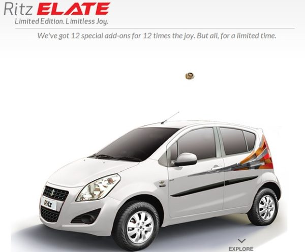 Maruti Suzuki Ritz Elate