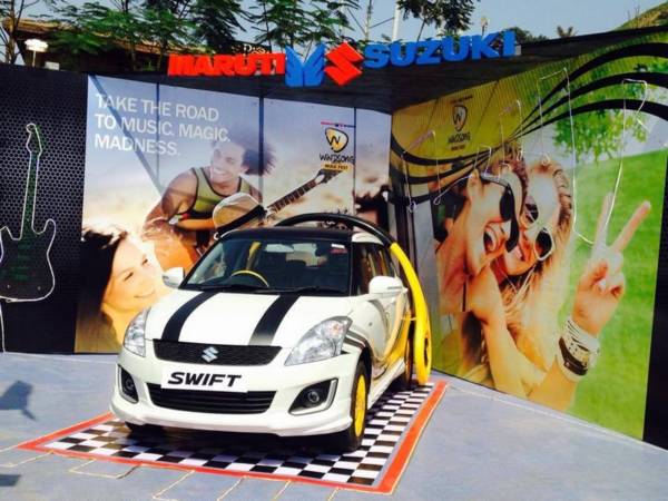 Maruti Swift facelift Special Edition At Windsong Festival