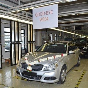 Mercedes Benz India stops production of the W C Class