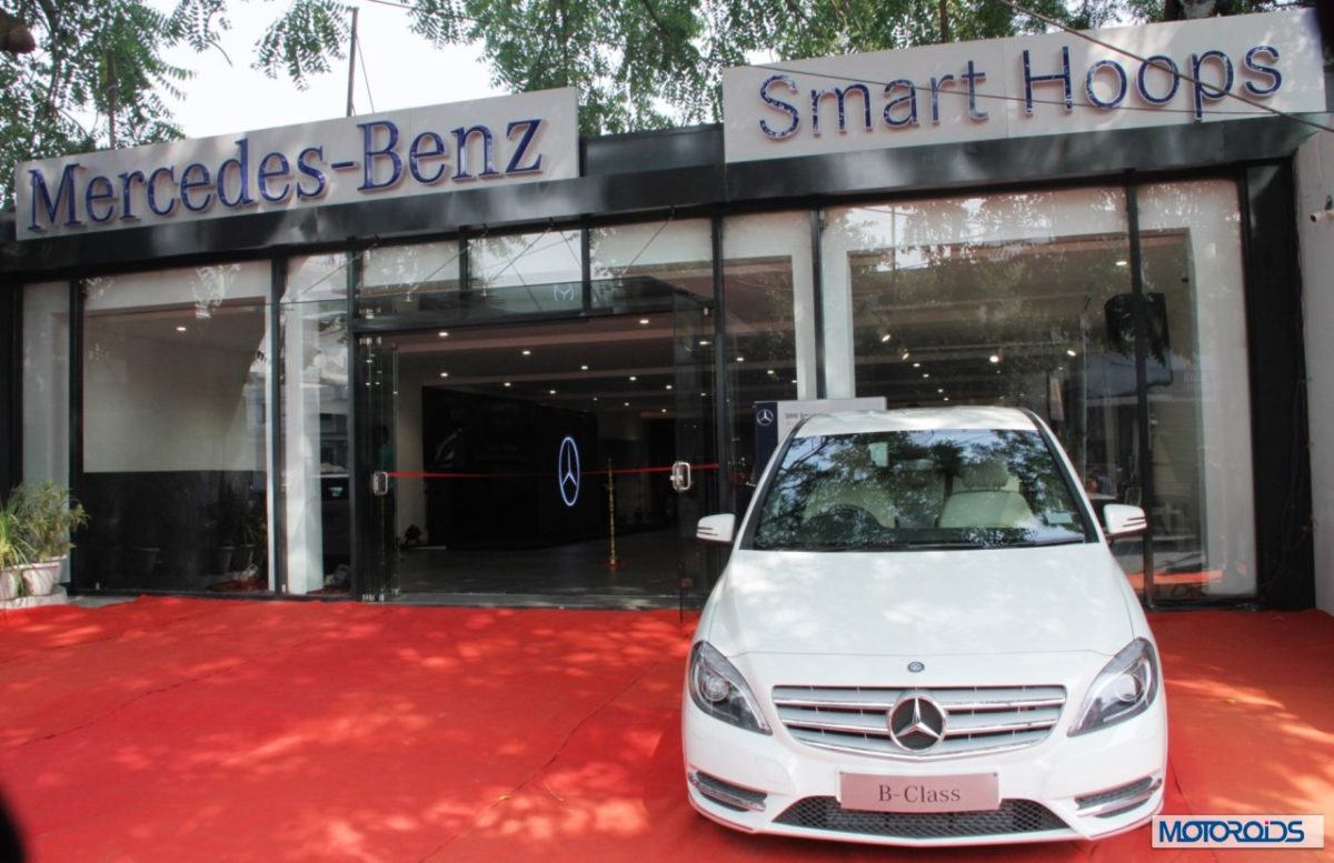 Mercedes benz Smart Hoops Showroom kanpur