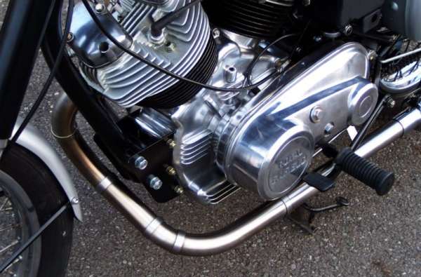 Musket V Twin engine Royal Enfield 500 (2)