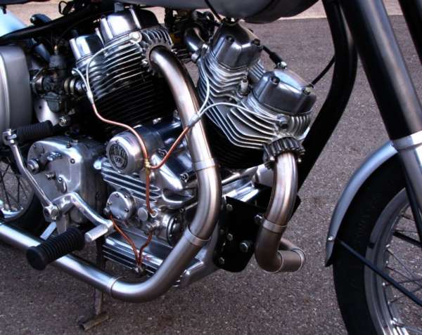 Musket V Twin engine Royal Enfield 500