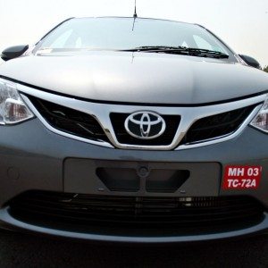 New  Toyota Etios grille chrome