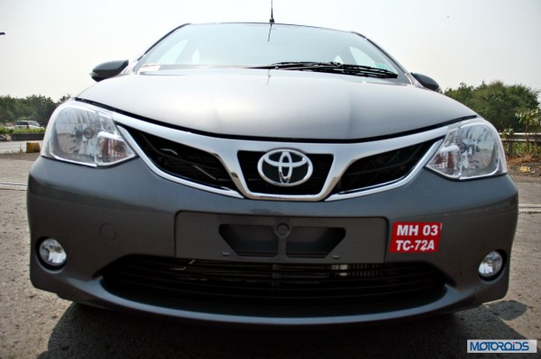 New 2014 Toyota Etios grille chrome