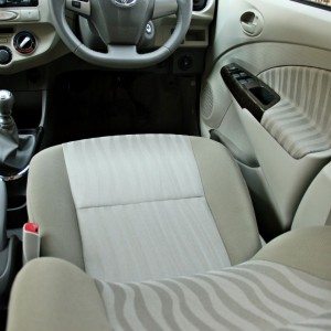 New  Toyota Etios interior