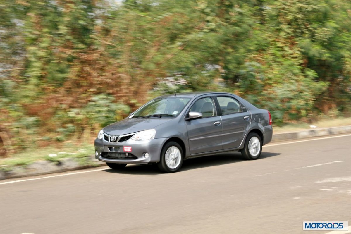 New  Toyota Etios motion action